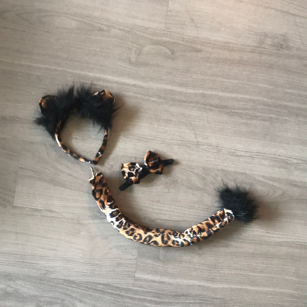Cheetah Animal Print Halloween Costume Accessories